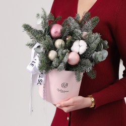 novogodnyaya kompoziciya s nobilisom nezhnaya 3